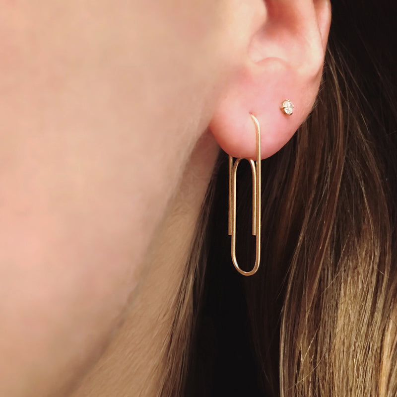 cherry pierced earrings or clip-on earrings - Shop hina workshop Earrings &  Clip-ons - Pinkoi